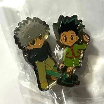 HUNTER x HUNTER 키루아 곤 핀즈 핀 배지