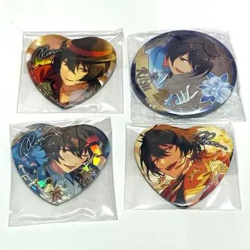 사쿠마 리츠 토루파카7 캔뱃지 서약 캔뱃지 중국 화이트 수트