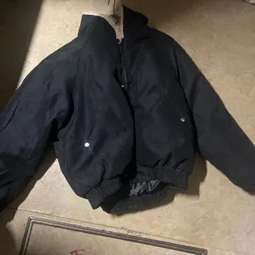 기장 퍼 자켓 fur jacket y2k 블랙 L 사이즈