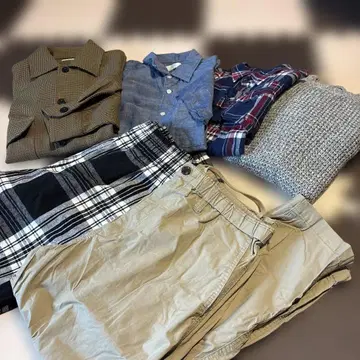 UNIQLO GU 상의 바지 남성용 세트