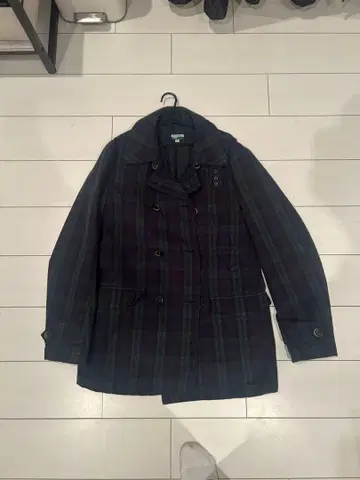 레어 폴스미스 체크 무늬 테일러드 자켓