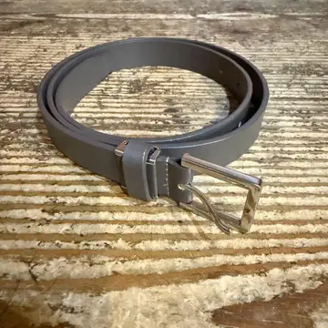 JUN 그레이 벨트 메탈 버클