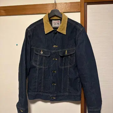 리 스톰 라이더 데님 자켓 다크 네이비