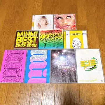 MINMI CD DVD 9장 세트 레게 결혼식 민미