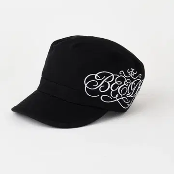 BEEDEN 캡 블랙 EMBROIDERED LOGO CASQUETTE