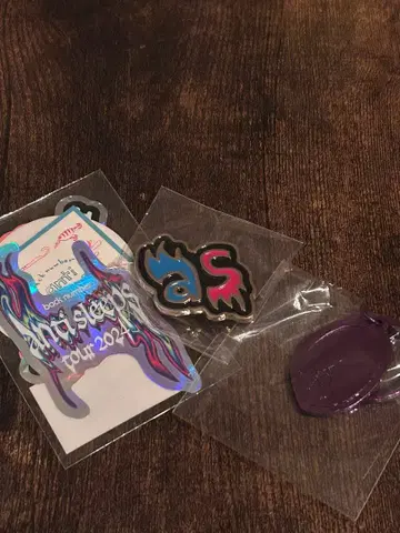 backnumber 스티커 핀 배지 키링