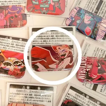 해즈빈 호텔 스퀘어 캔뱃지 루시퍼