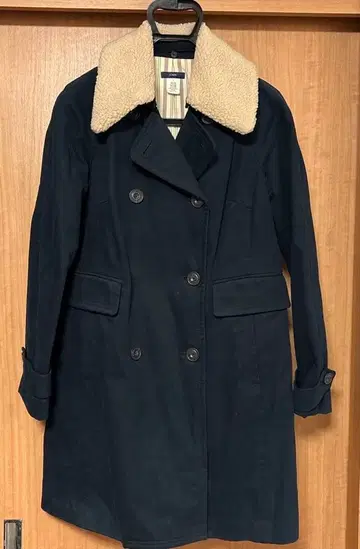 J.CREW 보아 트렌치코트 네이비