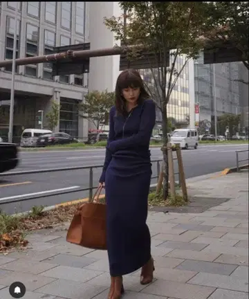 ETRE TOKYO 니트 롱 원피스