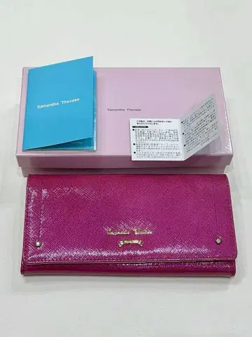 사만다 타바사 지갑 핑크