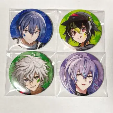 니지산지 HEROES 1주년 캔뱃지 디티카 세트