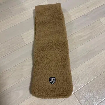 오벌 베이지 보아 머플러