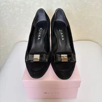 Diana 다이애나 블랙 스웨이드 펌프스 바라 여성용 신발