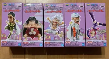 원피스 월드 컬렉터블 피규어 에그헤드 6 5종 세트