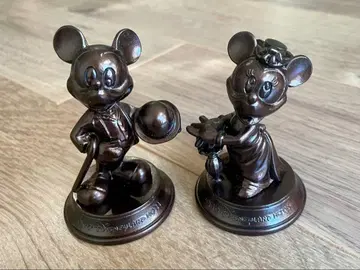 미키 미니 도쿄 디즈니랜드 호텔 브론즈 피규어 세트