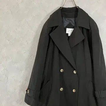 인기 컬러 빈티지 스프링 코트 심플 무지 구제 의류 블랙 HD8