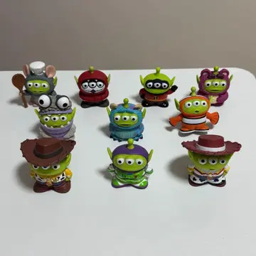 에이리언 리믹스 소프트 비닐 퍼펫 마스코트 컴플리트 세트