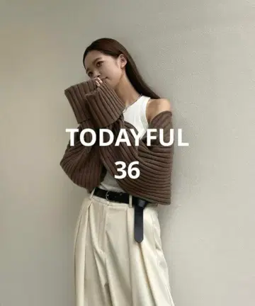 새상품급 TODAYFUL 볼륨 니트 슬리브