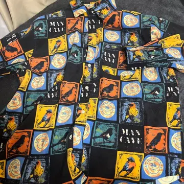 다색 하와이안 셔츠 M 사이즈