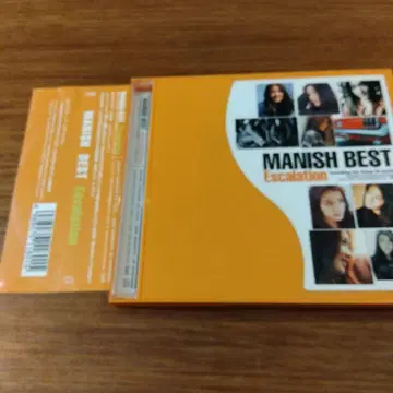 [ CD ] MANISH 마니쉬 베스트 에스컬레이션 오비 포함 엽서 포함