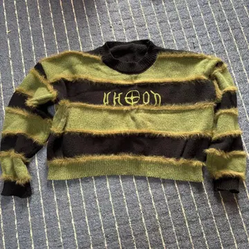 스트라이프 니트 여성용 스웨터