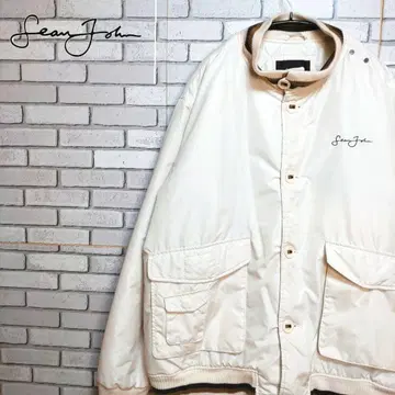 Sean John 숀 존 점퍼 자수 로고 빅 실루엣!