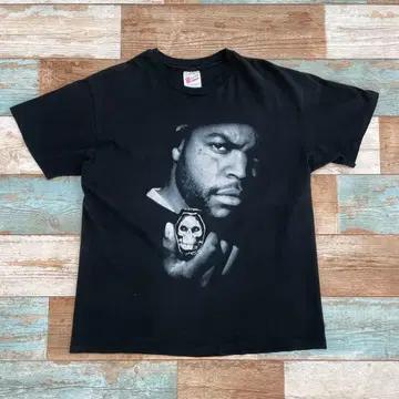 90s ICE CUBE 티셔츠 raptee 빈티지