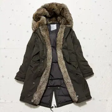 모즈 코트 다운 y2k 헤이세이 갸루 퍼