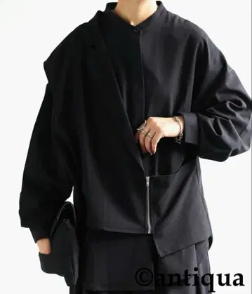 새상품급 antiqua (안티카) 아지메 레이어드 셔츠 모드