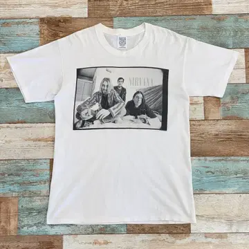 90s NIRVANA T셔츠 vintage 밴드 너바나