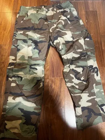 ALPHA 카모플라쥬 카고 팬츠