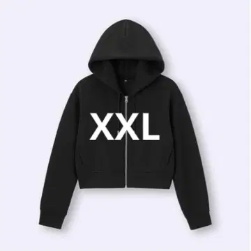 GU 더블 페이스 풀 집업 후드티 Q