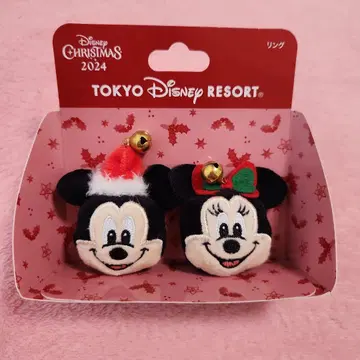 디즈니 크리스마스 2024 반지 미키마우스 미니 마우스