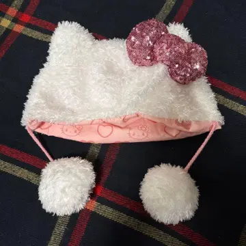 헬로키티 폼폼 포함 햇