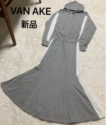 새상품 VAN AKE 머메이드 셋업 후드티