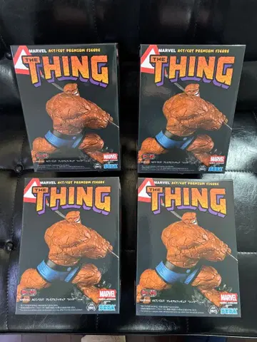 MARVEL ACT/CUT 프리미엄 피규어 '싱' 4개
