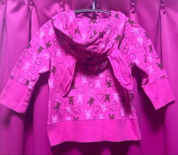 초레어 JSG 토끼 귀 후드티 셋업