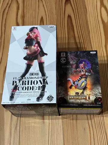 원피스 페로나 미개봉 상자 흠집 테이프 자국 FLAG DIAMOND