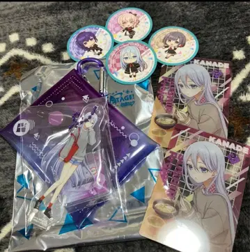 스시로 카나데 프로세카 파우치 카드 등