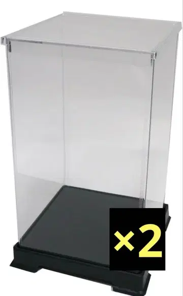 투명 피규어 케이스 2개 세트