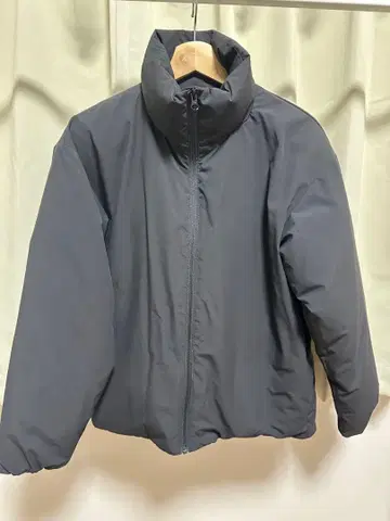 MUJI 스탠드 카라 다운 자켓 블랙 XS