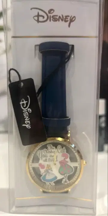 미사용 새상품 원더랜드 앨리스 손목시계