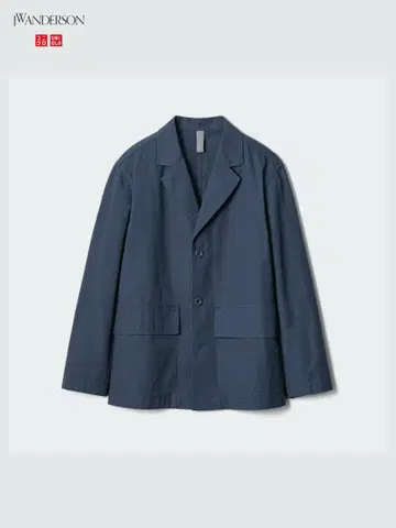 JW ANDERSON 네이비 테일러드 자켓
