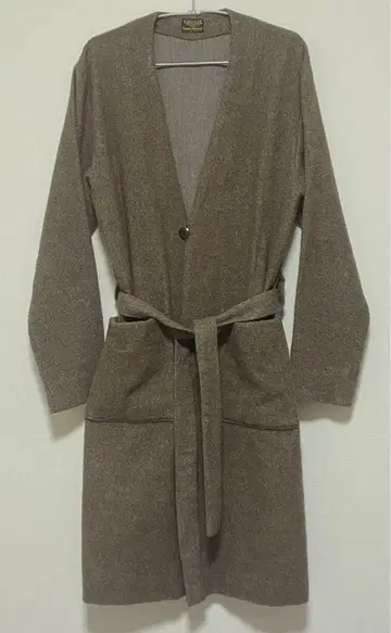 COOTIE 린넨울 가디건 코트 일본제 브라운