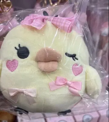 리락쿠마 메이크업 메이크업 봉제 인형 모으기 노란색 새