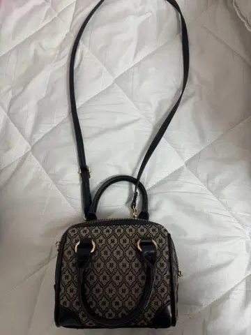 모노그램 미니 보스턴 백 블랙/베이지