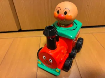 호빵맨 NEW 푸시 태엽 달려라! SL맨 기차 탈것 자동차