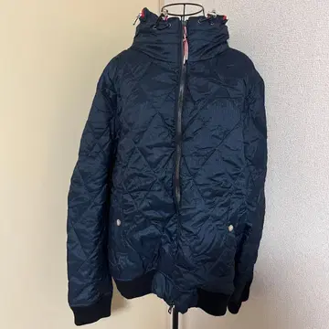 BEAMS HEART 패딩 자켓 네이비 L