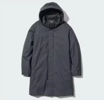 UNIQLO 하이브리드 다운 다크 그레이 M