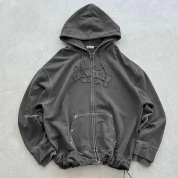 sedacle 후드티 그레이 빈티지